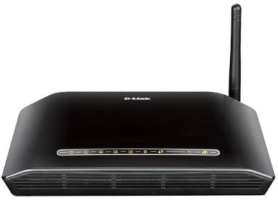 D-Link DSL-2730U Wireless n150 ADSL2 4端口路由器